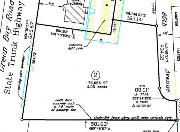 Listing Image #1 - Land for sale at 7201 Green Bay Rd., Kenosha WI 53142