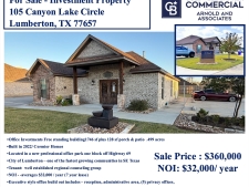 Office property for sale in Lumberton, TX