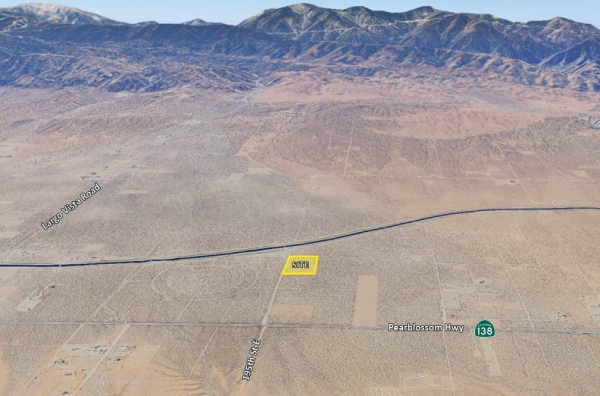 Listing Image #1 - Land for sale at Pearblossom Highway, Palmdale CA 93591