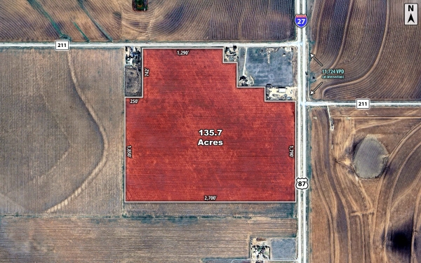 Listing Image #1 - Land for sale at SWQ I-27 & FM 211, Wilson TX 79381 Listing Image #1 - Land for sale at SWQ I-27 & FM 211, Wilson TX 79381