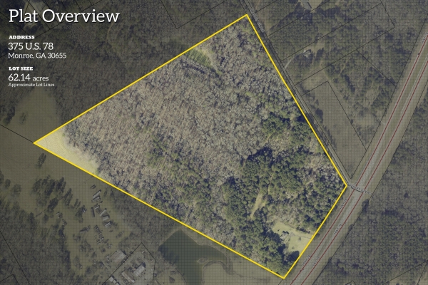 Listing Image #1 - Land for sale at 375 Hwy 78, Monroe GA 30655 Listing Image #1 - Land for sale at 375 Hwy 78, Monroe GA 30655