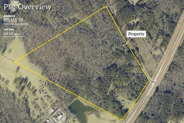 Listing Image #2 - Land for sale at 375 Hwy 78, Monroe GA 30655 Listing Image #2 - Land for sale at 375 Hwy 78, Monroe GA 30655