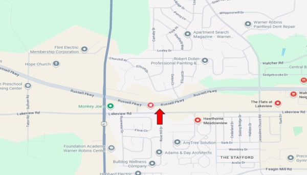 Listing Image #2 - Land for sale at Russell Pkwy & Lakeview Rd, Warner Robins GA 31088