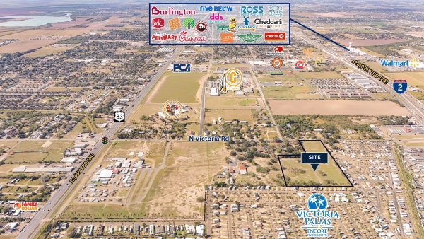 Listing Image #2 - Land for sale at N Victoria Road, Donna TX 78537