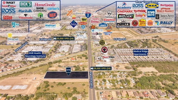 Listing Image #1 - Land for sale at 2200 S. Jackson Road, McAllen TX 78577