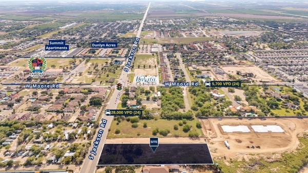 Listing Image #2 - Land for sale at 2200 S. Jackson Road, McAllen TX 78577