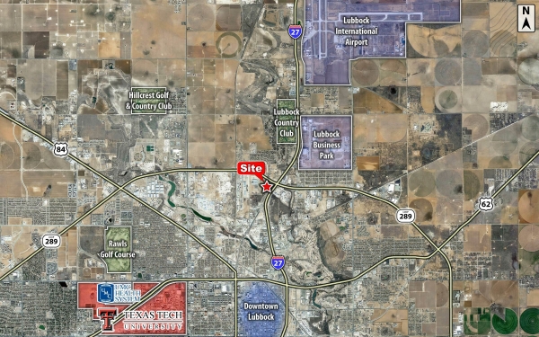Listing Image #1 - Land for sale at SWQ I-27 & N Loop 289, Lubbock TX 79403 Listing Image #1 - Land for sale at SWQ I-27 & N Loop 289, Lubbock TX 79403