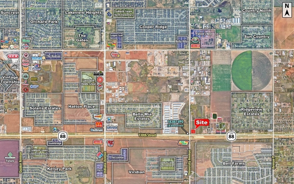Listing Image #1 - Land for sale at NEC Loop 88 & University Ave, Lubbock TX 79423 Listing Image #1 - Land for sale at NEC Loop 88 & University Ave, Lubbock TX 79423