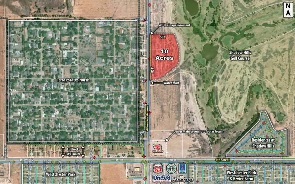 Listing Image #2 - Land for sale at 1st & Milwaukee, Lubbock TX 79416 Listing Image #2 - Land for sale at 1st & Milwaukee, Lubbock TX 79416