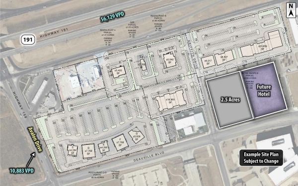 Listing Image #3 - Land for sale at Hwy 191 & Avalon Drive, Midland TX 79706