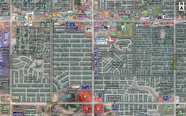 Listing Image #2 - Land for sale at 98th Street & Milwaukee Avenue, Lubbock TX 79424