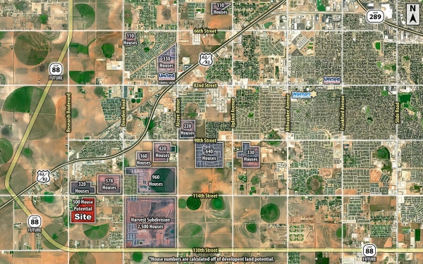 Listing Image #1 - Land for sale at SWC 20th St & Flint Ave, Wolfforth TX 79382 Listing Image #1 - Land for sale at SWC 20th St & Flint Ave, Wolfforth TX 79382