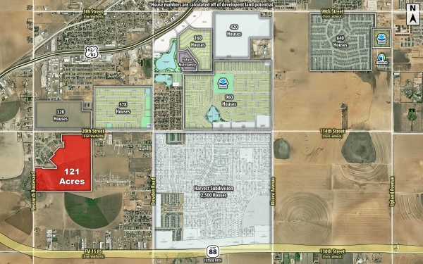 Listing Image #2 - Land for sale at SWC 20th St & Flint Ave, Wolfforth TX 79382 Listing Image #2 - Land for sale at SWC 20th St & Flint Ave, Wolfforth TX 79382