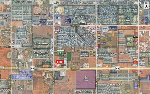 Listing Image #1 - Land for sale at NEC Loop 88 & Slide, Lubbock TX 79424