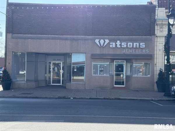 Listing Image #1 - Retail for sale at 128 & 130 E Main Street, West Frankfort IL 62896