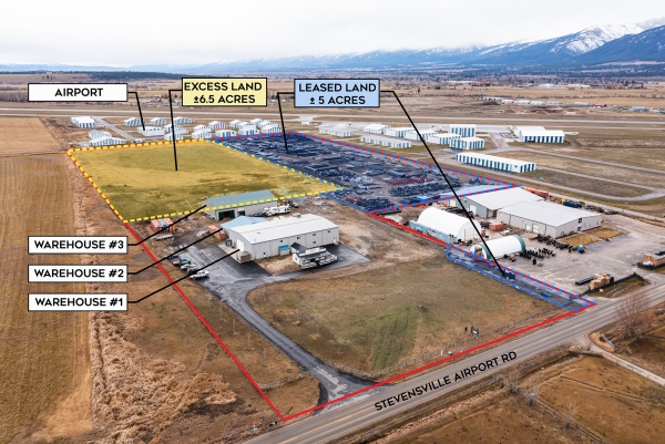 Listing Image #2 - Industrial for sale at 497 Stevensville Airport Rd, Stevensville MT 59870 Listing Image #2 - Industrial for sale at 497 Stevensville Airport Rd, Stevensville MT 59870