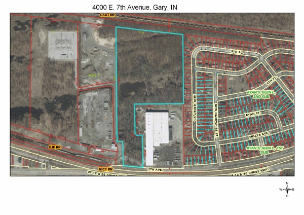 Listing Image #1 - Land for sale at 4000 E 7th Ave, Gary IN 46403