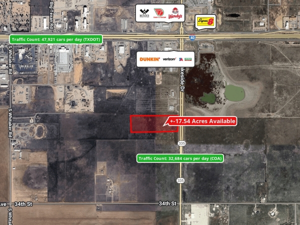 Listing Image #1 - Land for sale at E Loop 335 South of I-40/Lakeside, Amarillo TX 79118
