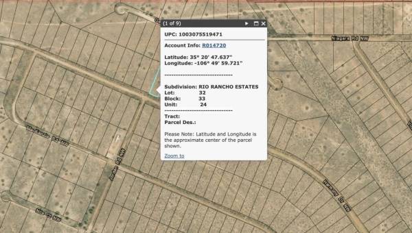 Listing Image #3 - Land for sale at Harmony (U24 B33 L31-34), Rio Rancho NM 87144
