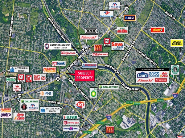 Listing Image #2 - Office for sale at 8120-8128 Gravois Rd, St. Louis MO 63123