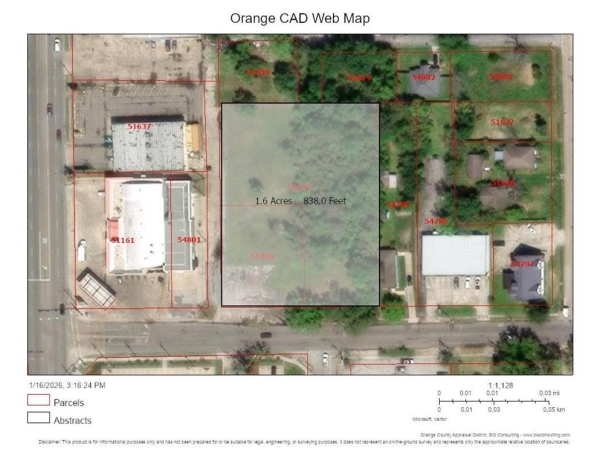 Listing Image #3 - Land for sale at 1606 W. Park Ave., Orange TX 77630