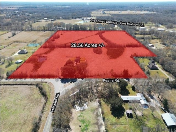 Listing Image #1 - Land for sale at 10854 Peairs Rd, Zachary LA 70791