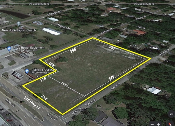 Listing Image #1 - Land for sale at 236 Hwy 17 N., Palatka FL 32177 Listing Image #1 - Land for sale at 236 Hwy 17 N., Palatka FL 32177