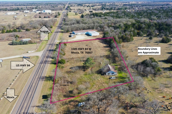 Listing Image #1 - Land for sale at 1585 W HWY 84, Mexia TX 76667