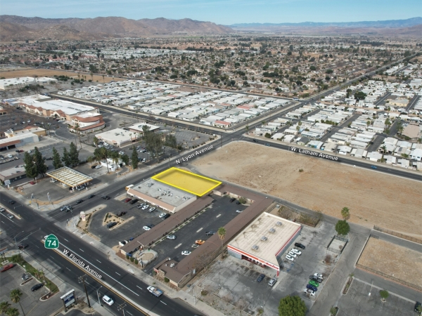 Listing Image #1 - Land for sale at 0.34 AC Lyon Avenue and Highway 74, Hemet CA 92543