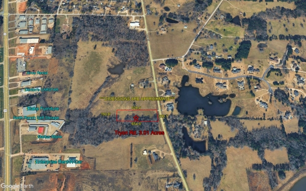 Listing Image #1 - Land for sale at Tryon Rd. 3.01 Acres, Longview TX 75605