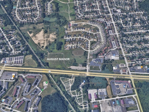 Listing Image #1 - Land for sale at 7700 Clark St 4530 W Lincoln Hwy, Merrillville IN 46410