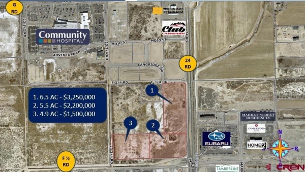 Listing Image #2 - Land for sale at 2350 F 1/2 Road, Lot #1, Grand Junction CO 81505