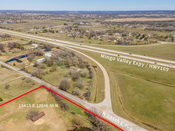 Listing Image #3 - Land for sale at 13415 E 126th Street N., Collinsville OK 74021