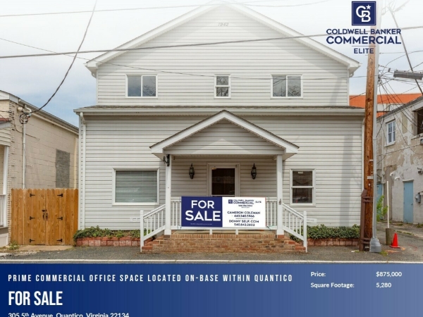 Listing Image #1 - Office for sale at 305 5th Avenue, Quantico VA 22134 Listing Image #1 - Office for sale at 305 5th Avenue, Quantico VA 22134