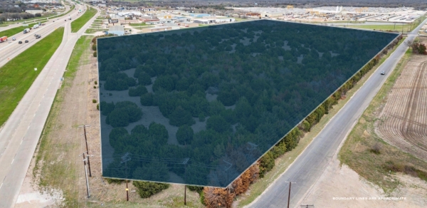 Listing Image #1 - Land for sale at 27.65 Acres on S IH35, Elm Mott TX 76640