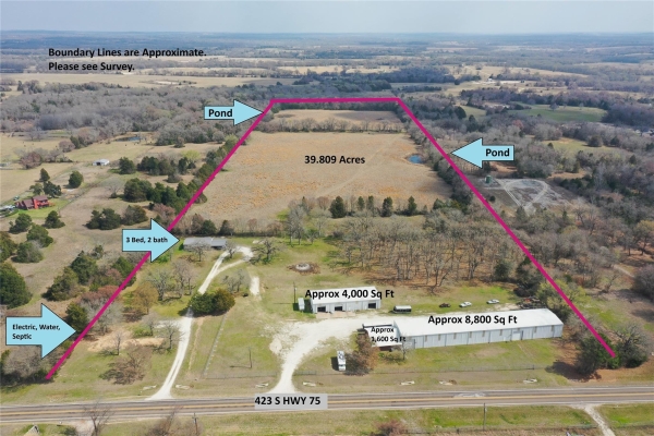 Listing Image #1 - Multi-Use for sale at 423 State Highway 75, Fairfield TX 75840