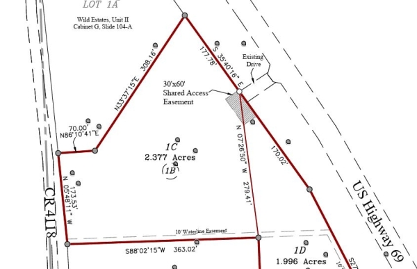 Listing Image #2 - Others for sale at Lot 1C US Highway 69, Lindale TX 75771