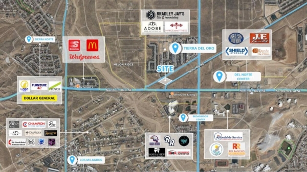 Listing Image #2 - Land for sale at 1010 Inca Rd NE, Rio Rancho NM 87124