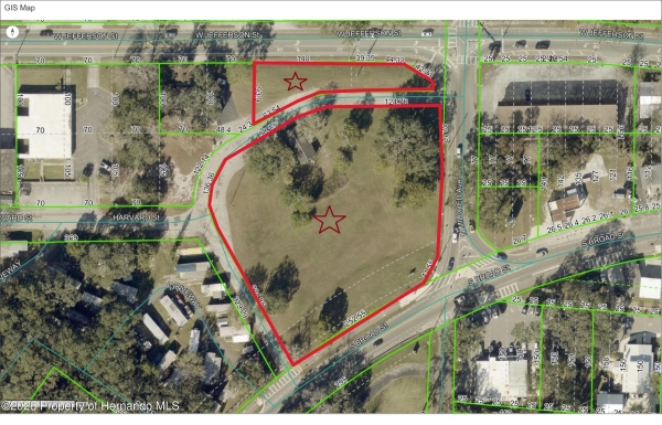 Listing Image #1 - Land for sale at 615 Old Hospital Drive, Brooksville FL 34601