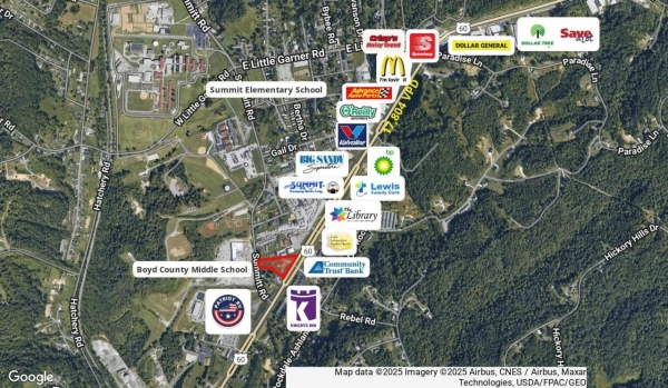 Listing Image #3 - Land for sale at 7117 US Route 60, Ashland KY 41102