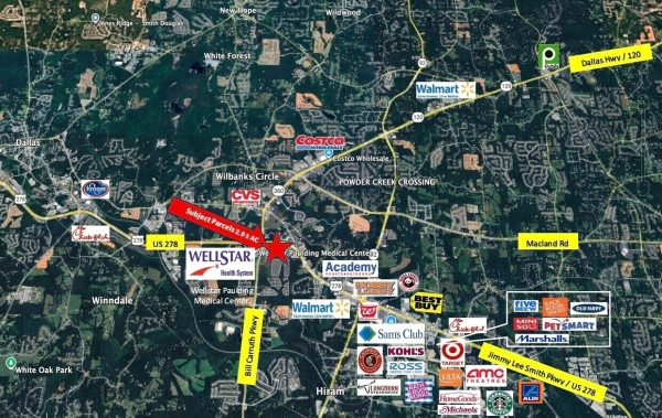 Listing Image #2 - Land for sale at 66 Breezy Valley Rd, Hiram GA 30141