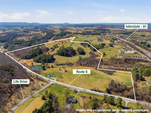 Listing Image #1 - Land for sale at TBD Riner Road, Christiansburg VA 24073