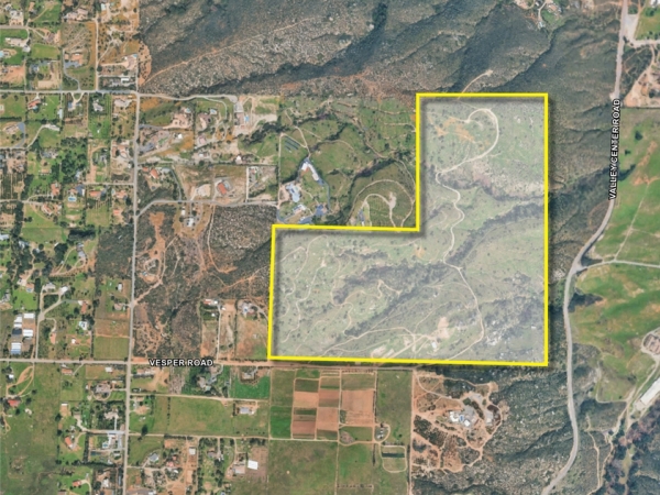 Listing Image #2 - Land for sale at 118.56 AC Vesper Road, Valley Center CA 92082