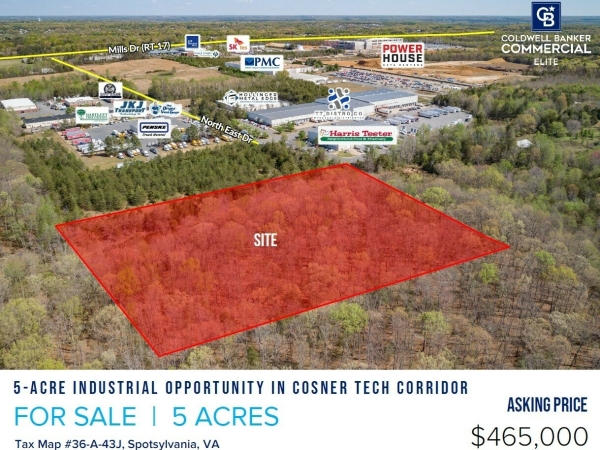 Listing Image #1 - Land for sale at Tax Map # 36-A-43J, Fredericksburg VA 22408