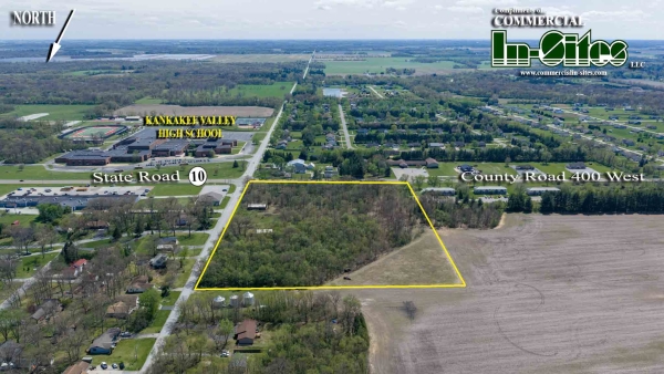 Listing Image #1 - Land for sale at State Road 10/County Road 400 West, Wheatfield IN 46392