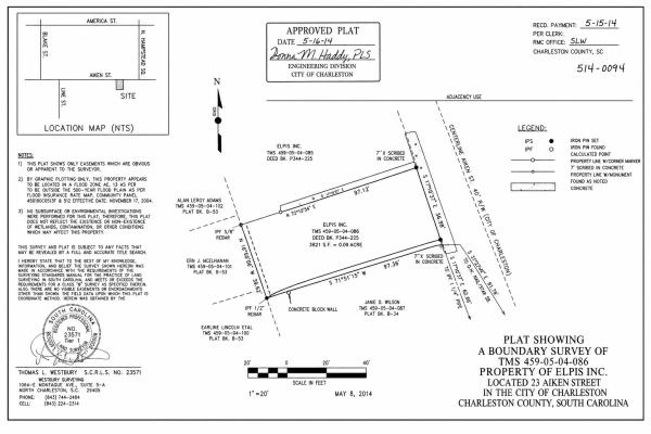 Listing Image #3 - Land for sale at 23 Aiken St, Charleston SC 29403 Listing Image #3 - Land for sale at 23 Aiken St, Charleston SC 29403