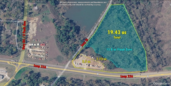 Listing Image #1 - Land for sale at 6175 Loop 256, Palestine TX 75801