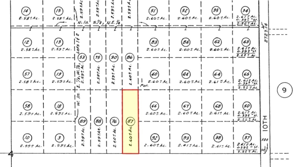 Listing Image #3 - Land for sale at Near 10th St West & Ave G-8, Lancaster CA 93536
