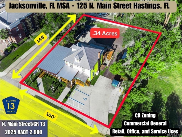 Listing Image #2 - Retail for sale at 125 N Main Street, Hastings FL 32145