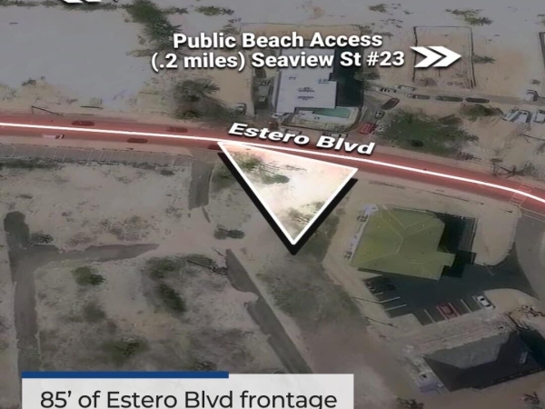 Listing Image #3 - Land for sale at 2915 Estero Boulevard, Fort Myers Beach FL 33931